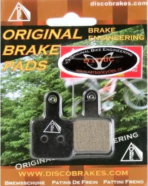 1 Pair OBE Suntour Db XCC-mc Disc Pads xccmc SemiMetallic Mechanical Hydraulic