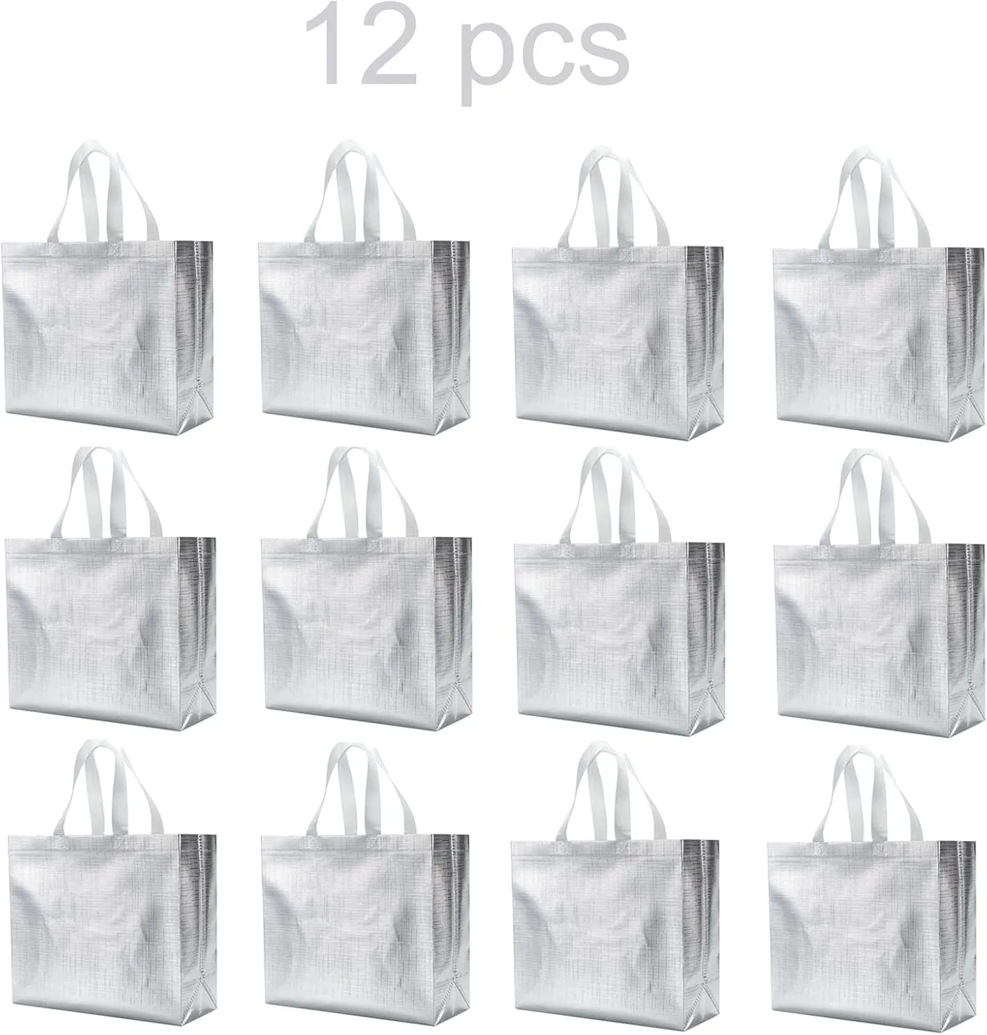 12 Pcs Present Gift Bags Reusable Gift Bag for Party Wedding
