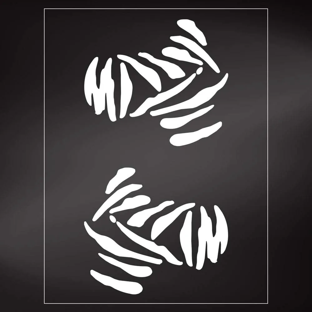 15861 Precut Sticker Dakar White 10 x 12 cm