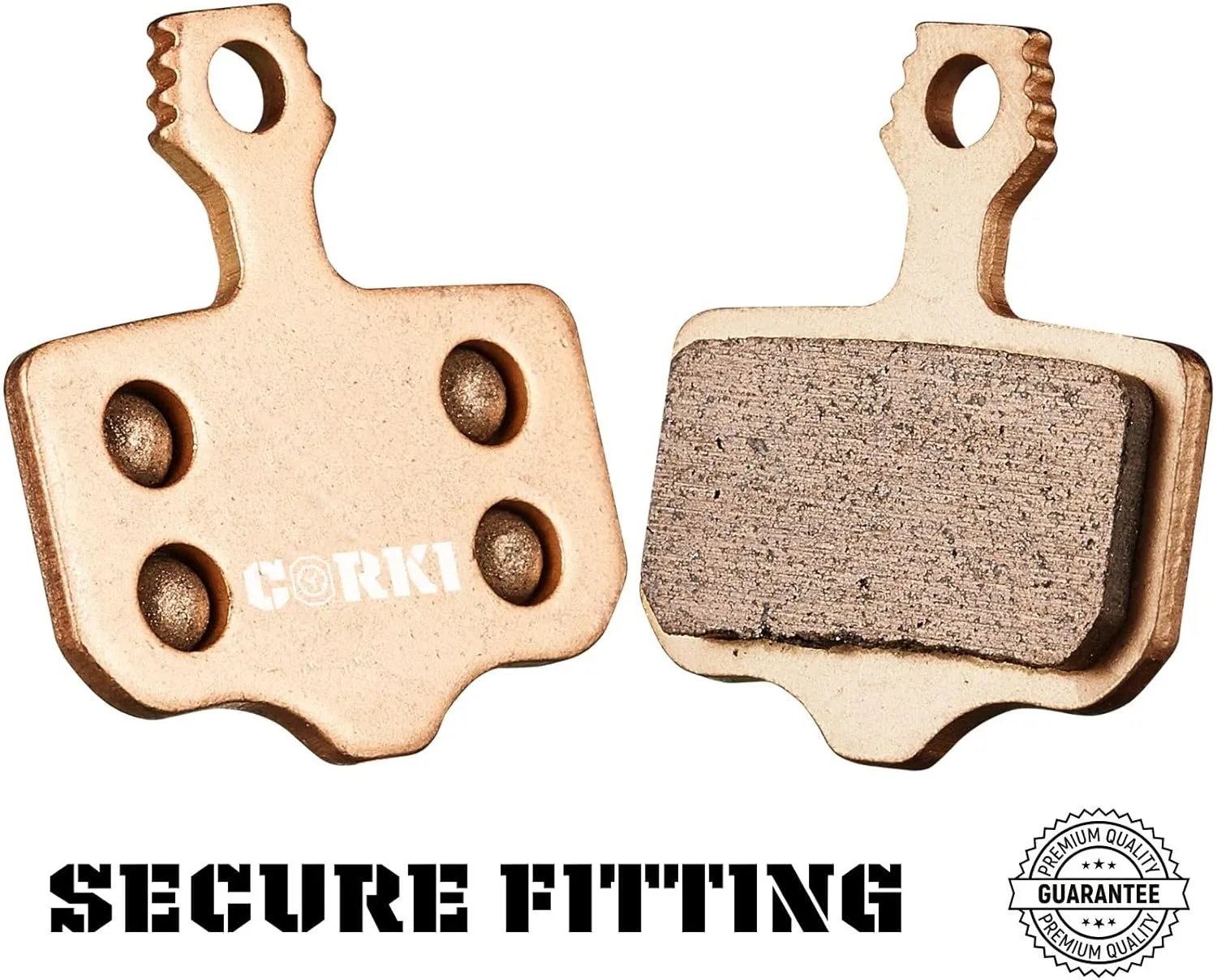 2 Pairs Disc Brake Pads for Sram Avid Elixir 1 3 5 7 9 R ER CR Mag Level TL T Sram XX X7 X9 XXWC DB1 DB3 DB5(Resin,Semi-Metallic,Sintered Metal)
