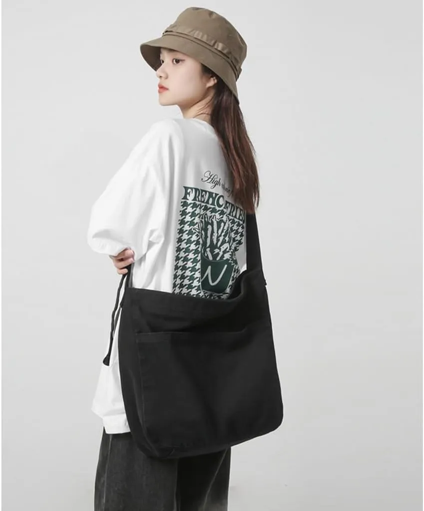 2023 NEW Crossbody Bag Vintage Shoulder Bag Casual Trendy Bags Large Capacity Bags for Student Versatile Bag