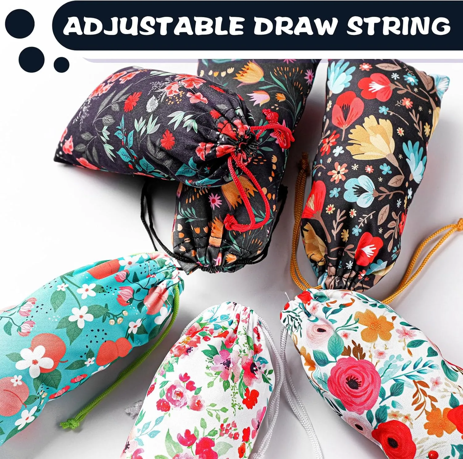 24 Pcs Sunglass Pouch Drawstring Microfiber Sunglasses Case Multicolor Soft Eyeglass Bag