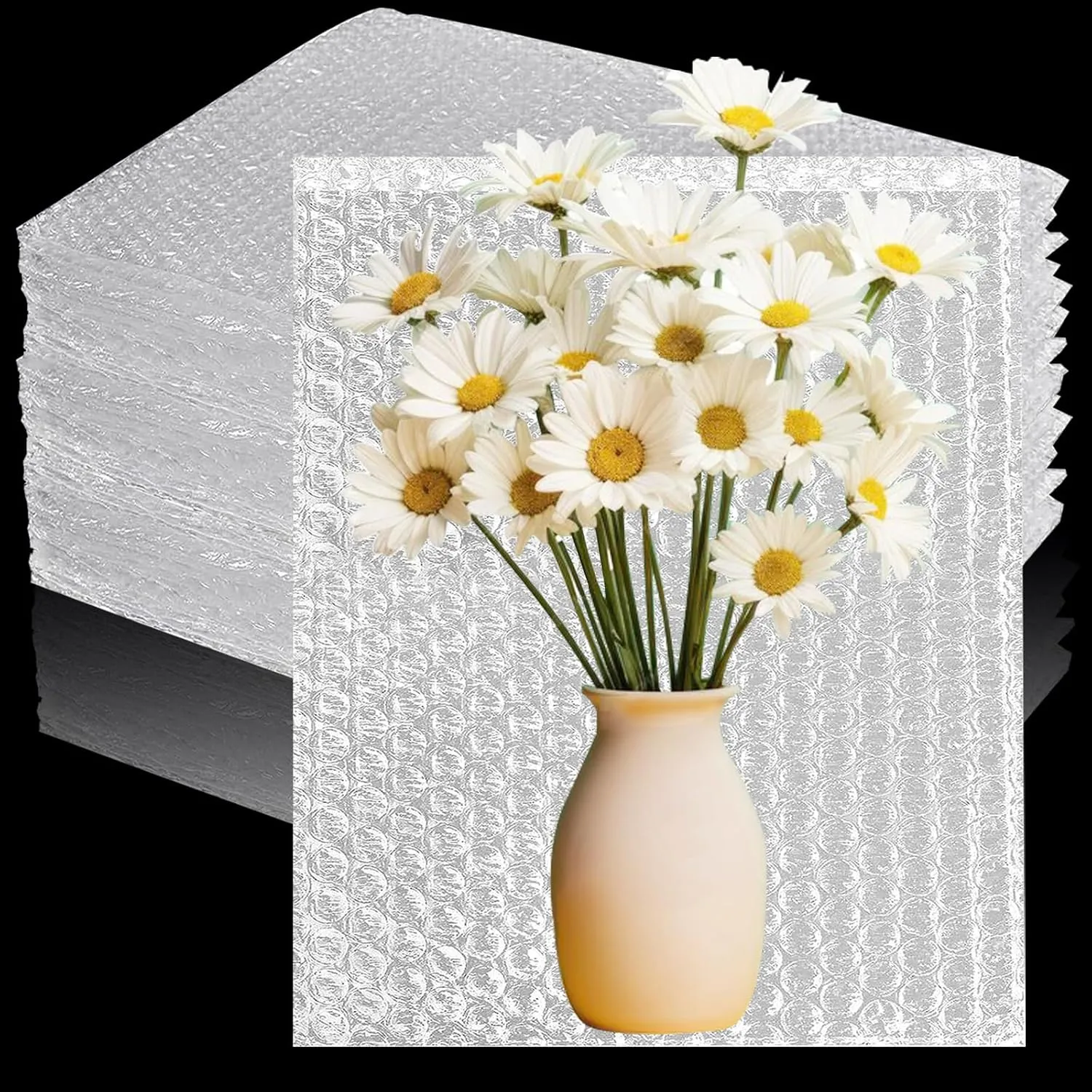 25Pcs Large Bubble Pouches, 16” X 20” Clear Bubble Pouch Wrap Bags for Packing, Double Walled Moving Supplies Bubble Bags Wrap for Fragile Dishes China Plates, Bubble out Bags for Shipping Moving