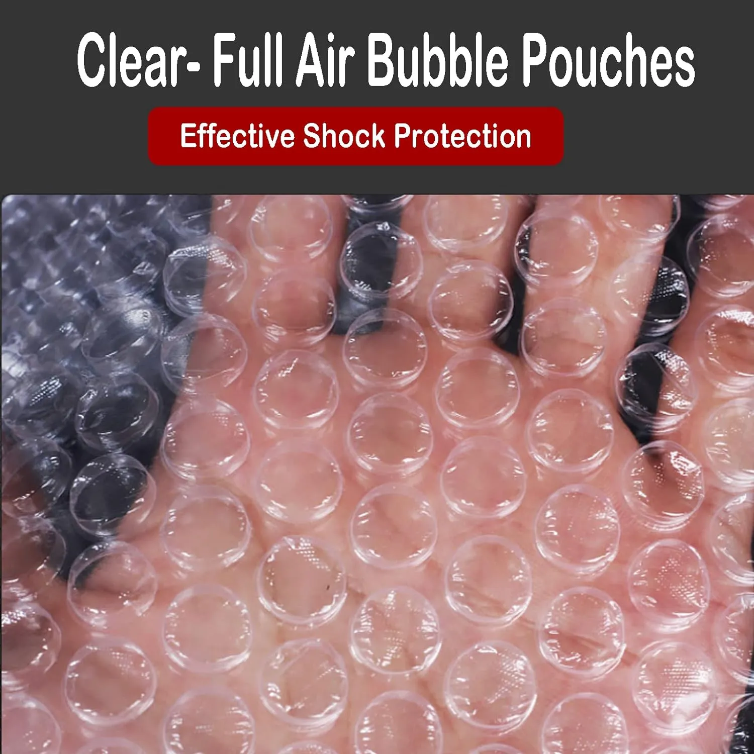 25Pcs Large Bubble Pouches, 16” X 20” Clear Bubble Pouch Wrap Bags for Packing, Double Walled Moving Supplies Bubble Bags Wrap for Fragile Dishes China Plates, Bubble out Bags for Shipping Moving