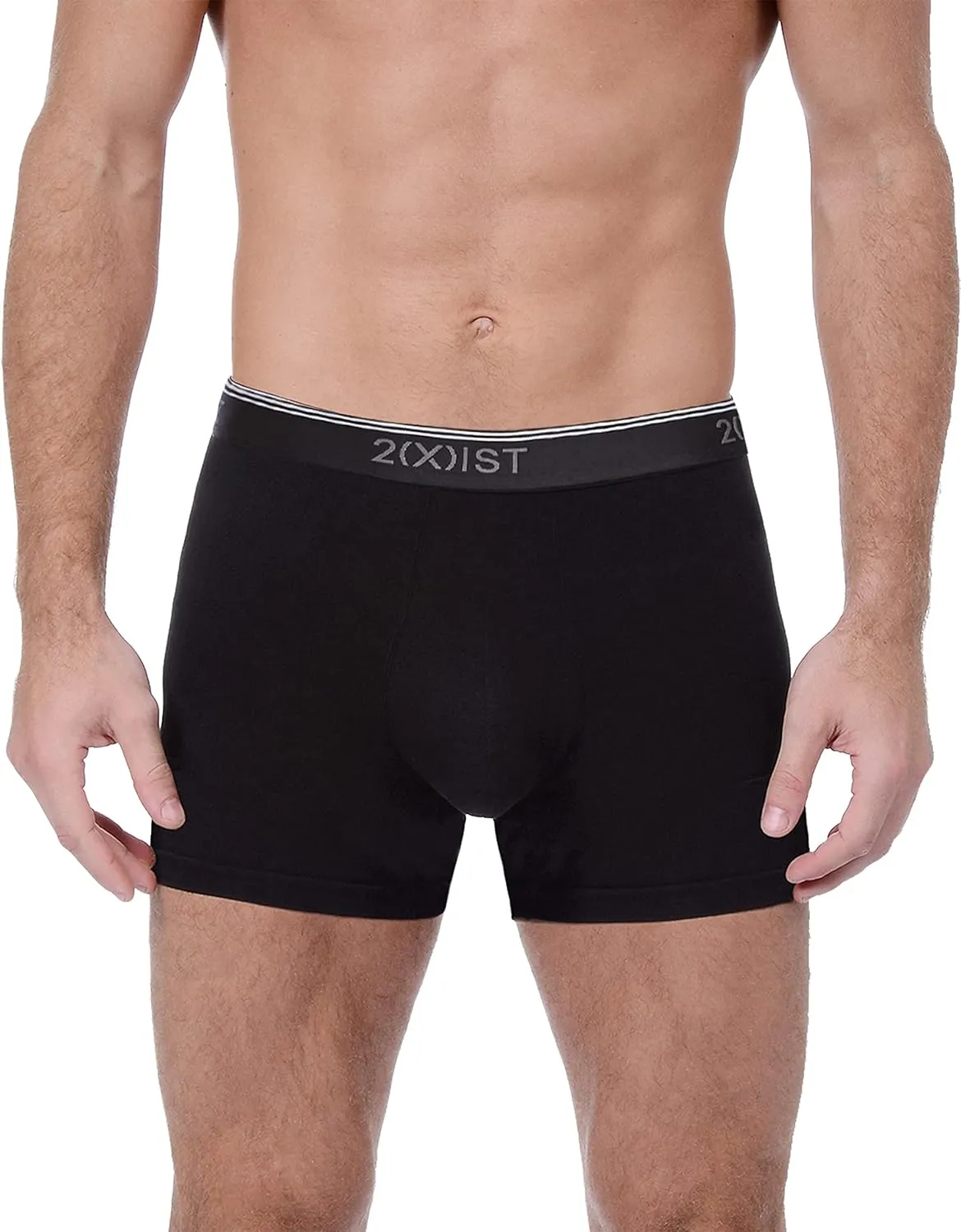 2(X)IST Men's Cotton Stretch Boxer Brief 3-pack
