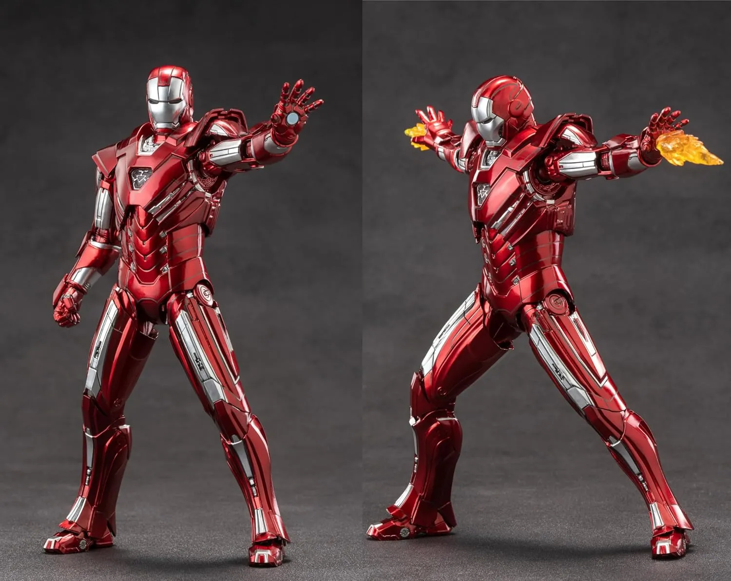 7 inch Ironman MK33 Action Figure-All Joints Movable Exquisite Painting with Lots of Accessories Collectable Toy(1/10 Scale)