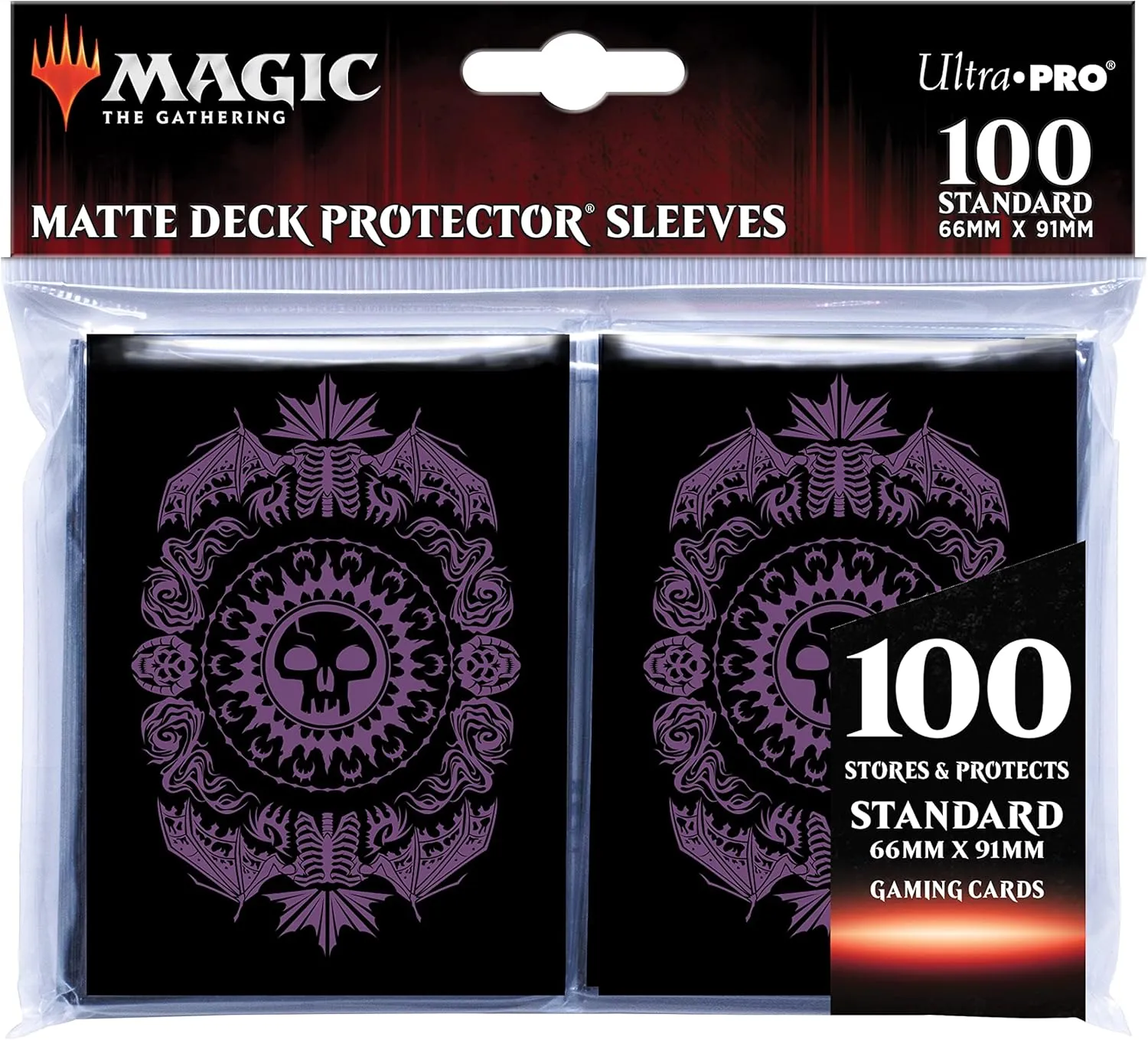 7gypsies Ultra PRO - Magic: The Gathering Mana 7 100ct Card Sleeves Swamp - Protect Your Cards with ChromaFusion Technology, Card Sleeves Protect Against Wear and Tear During Gameplay & Storing Cards