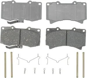 ACDelco Silver 14D1119CH Ceramic Front Disc Brake Pad Set with Hardware