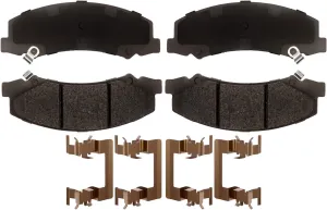 ACDelco Silver 14D1159CHF1 Ceramic Front Disc Brake Pad Set