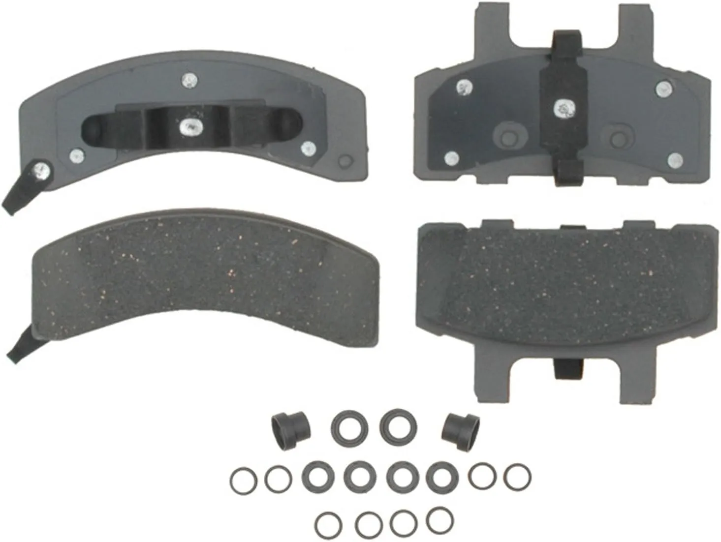 ACDelco Silver 14D369CH Ceramic Front Disc Brake Pad Set with Hardware