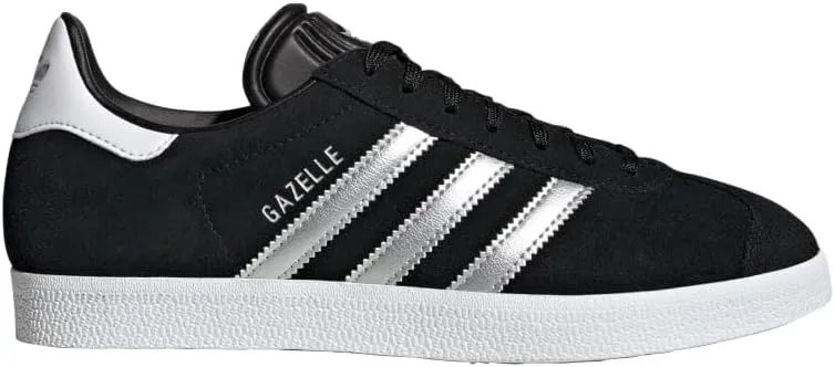adidas OG Gazelle Women ID7007 (Black/Silver Metallic/F), Size 9