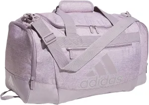 adidas Unisex Adult Defender 4.0 Duffel Bag, Discontinued, Jersey Preloved Fig Light Purple/Preloved Fig Purple/Silver Metallic, Small (38L)