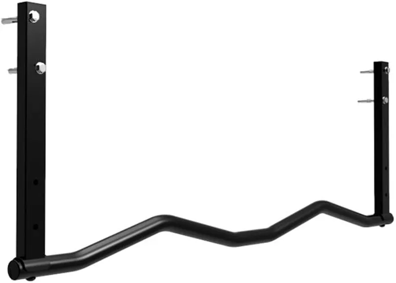 AGYH Wall-Mounted Horizontal Bar, Steel Pull-ups Mounted On Beams, Upper Body Exercise Straight and Curved Bars, Safe Load 300kg
