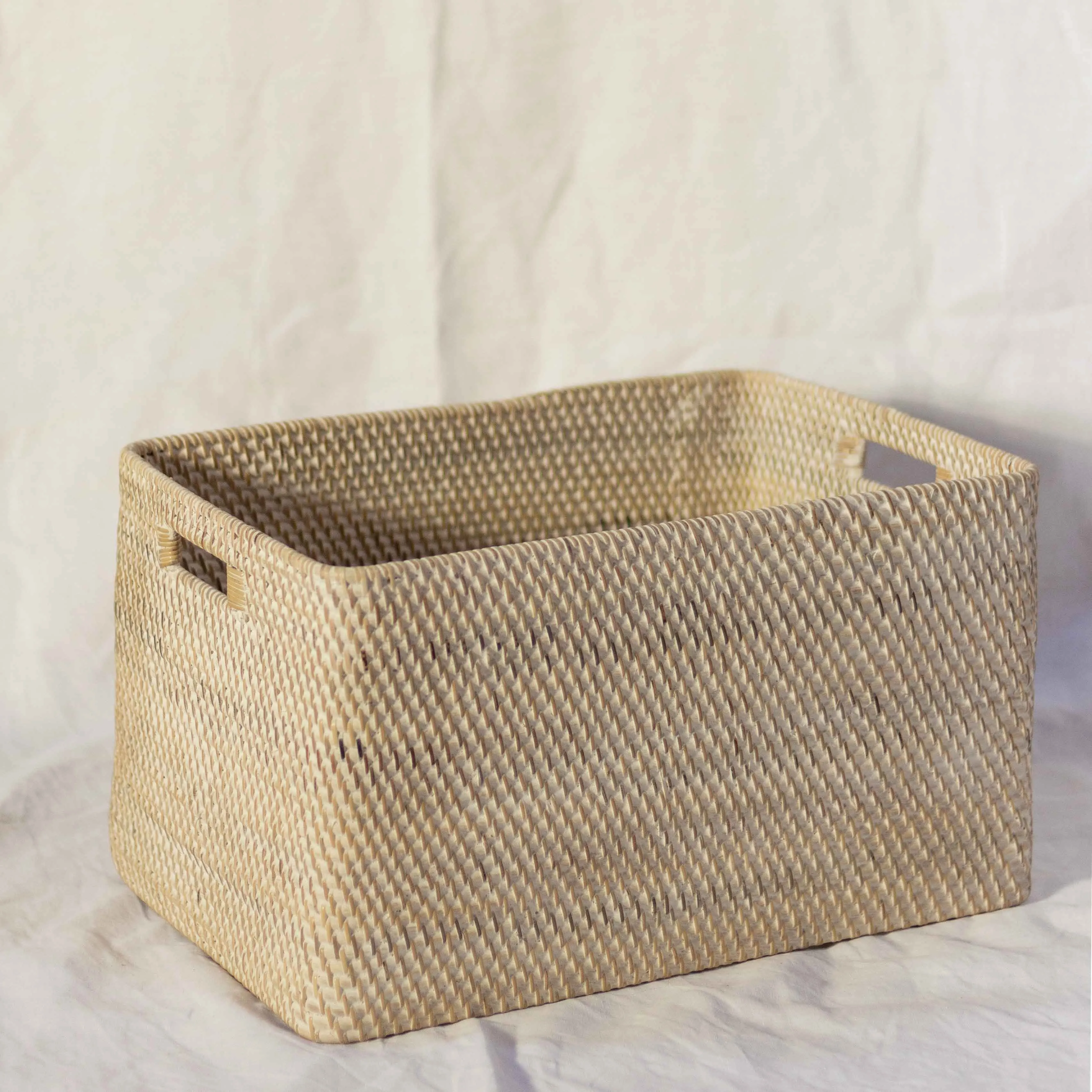 Alli Deep Rattan Basket