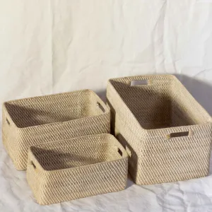 Alli Deep Rattan Basket