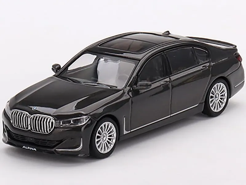 Alpina B7 xDrive Dravit Gray Metallic with Sunroof Limited Edition to 1800 Pieces Worldwide 1/64 Diecast Model Car by True Scale Miniatures MGT00619
