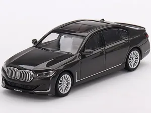 Alpina B7 xDrive Dravit Gray Metallic with Sunroof Limited Edition to 1800 Pieces Worldwide 1/64 Diecast Model Car by True Scale Miniatures MGT00619