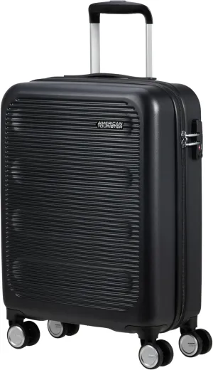 American Tourister Carry-on Luggage, Storm Black, Handgepäck 55 cm