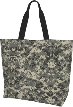 Animal Tiger Leopard Print Rose Flower Print Shoulder Bag For Women Shopping Bags Tote Bag Large Storage Grocery Bags