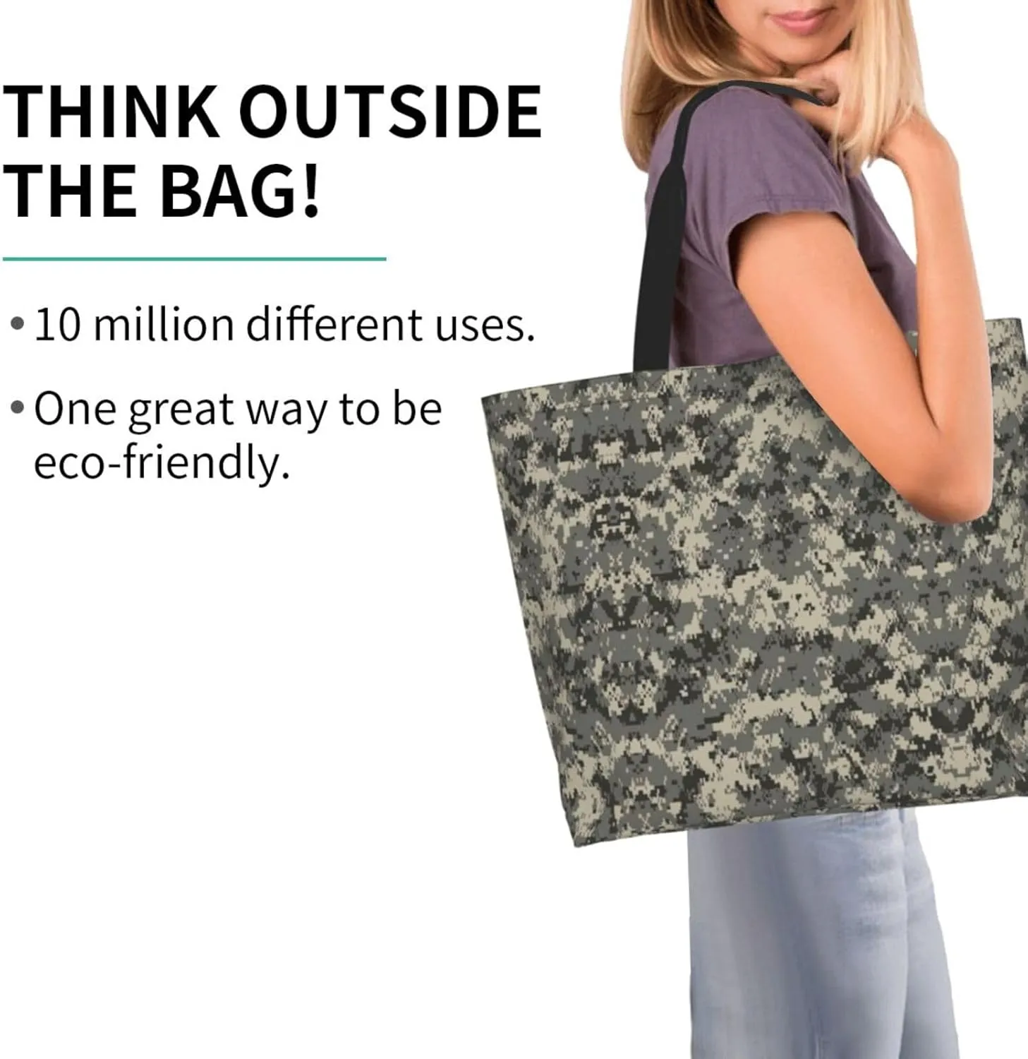 Animal Tiger Leopard Print Rose Flower Print Shoulder Bag For Women Shopping Bags Tote Bag Large Storage Grocery Bags