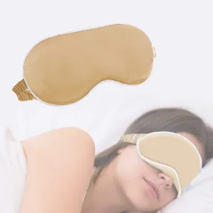Anti Aging Sleep Mask with Copper Ion Technology, Eye Mask for Women & Men with Elastic Band, Soft Copper Eye Mask Like Silk, Anti-Wrinkl, Reduce Eye Puffiness, Rejuvenates Skin