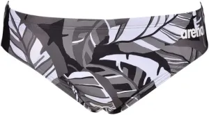 ARENA Men’s Tropical Swim Brief Chlorine Resistant Quick Dry Training & Racing Suit for Competitive Swimmers