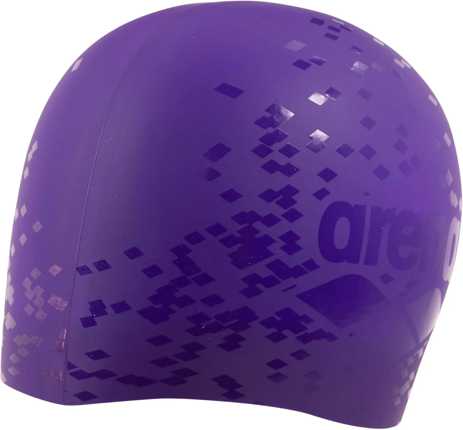 Arena Unisex Shine Silicone Swim Cap for Women and Men Fitness Swimmers Intensive Training Durable Soft Elastic Bathing Cap