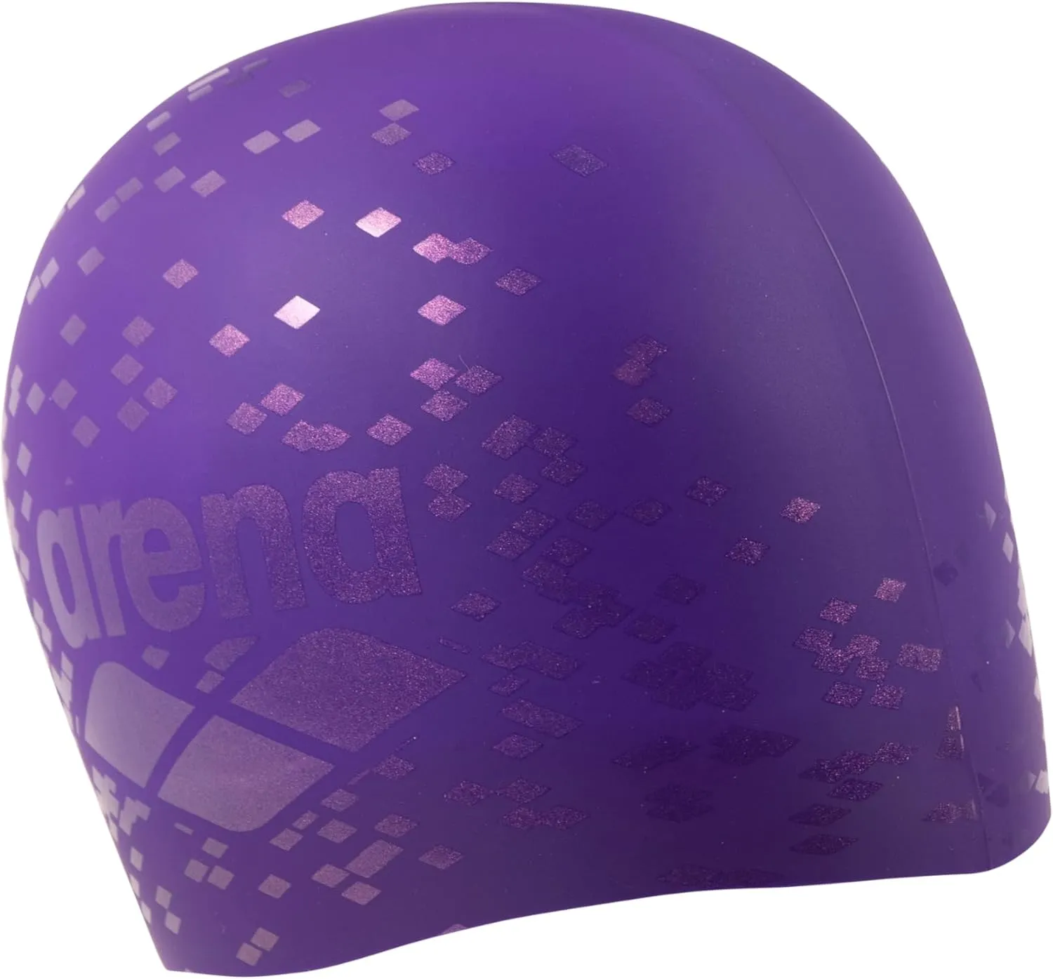 Arena Unisex Shine Silicone Swim Cap for Women and Men Fitness Swimmers Intensive Training Durable Soft Elastic Bathing Cap