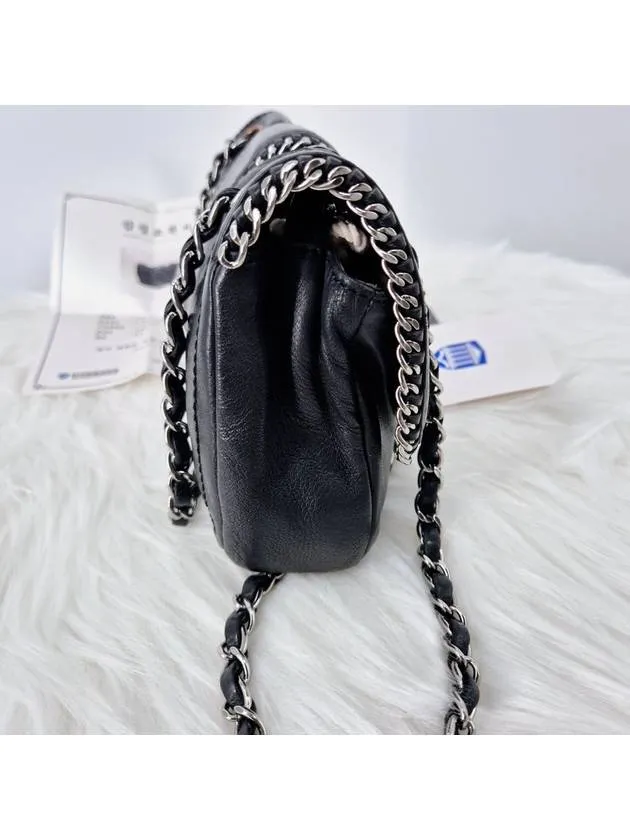 Around Shoulder 5G-enabled Flap Black Chanel Positive testimonials Chain Bag