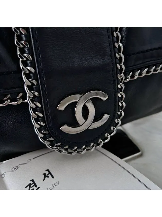 Around Shoulder 5G-enabled Flap Black Chanel Positive testimonials Chain Bag