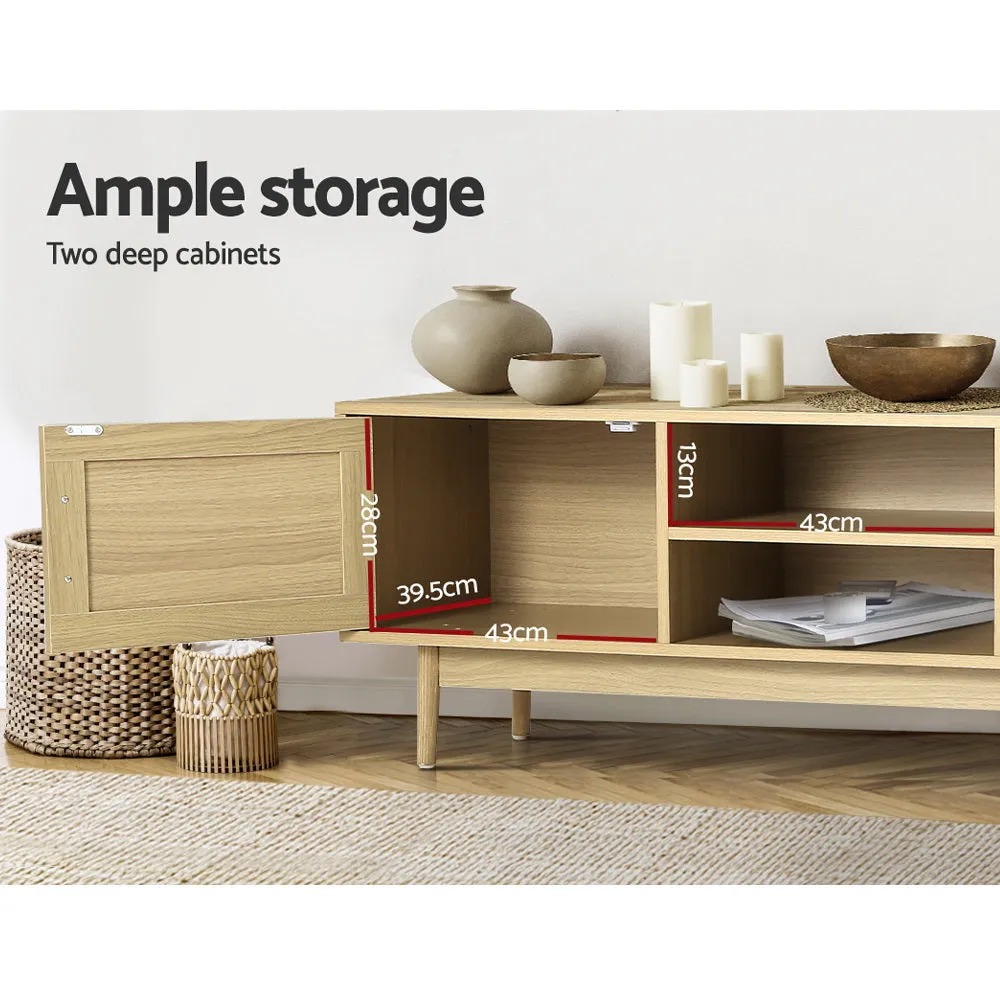 Artiss Cole Entertainment Unit - Rattan