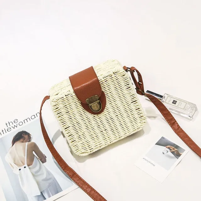 Bag Tech-savvy Straw Square Impressive variety Round Mulit Style