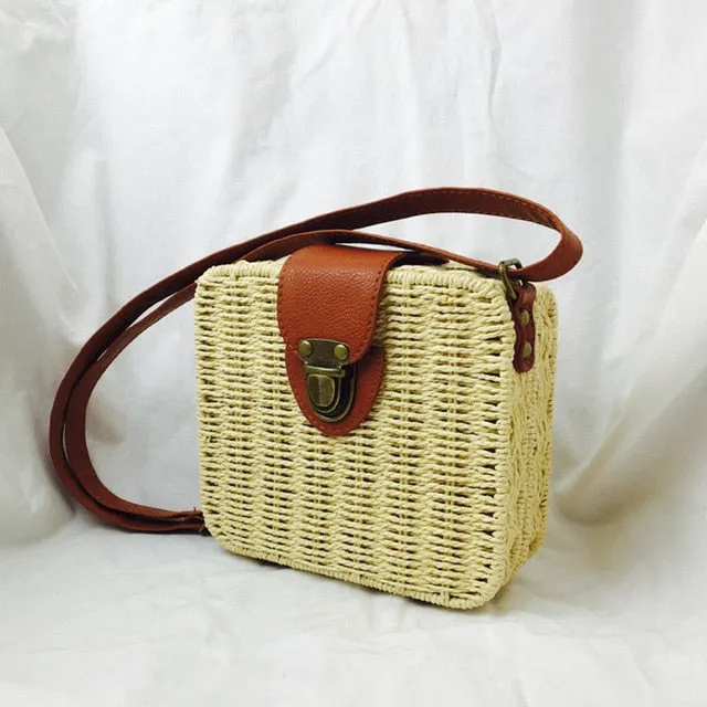 Bag Tech-savvy Straw Square Impressive variety Round Mulit Style