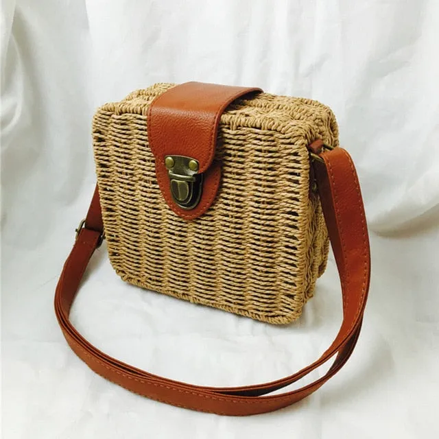 Bag Tech-savvy Straw Square Impressive variety Round Mulit Style