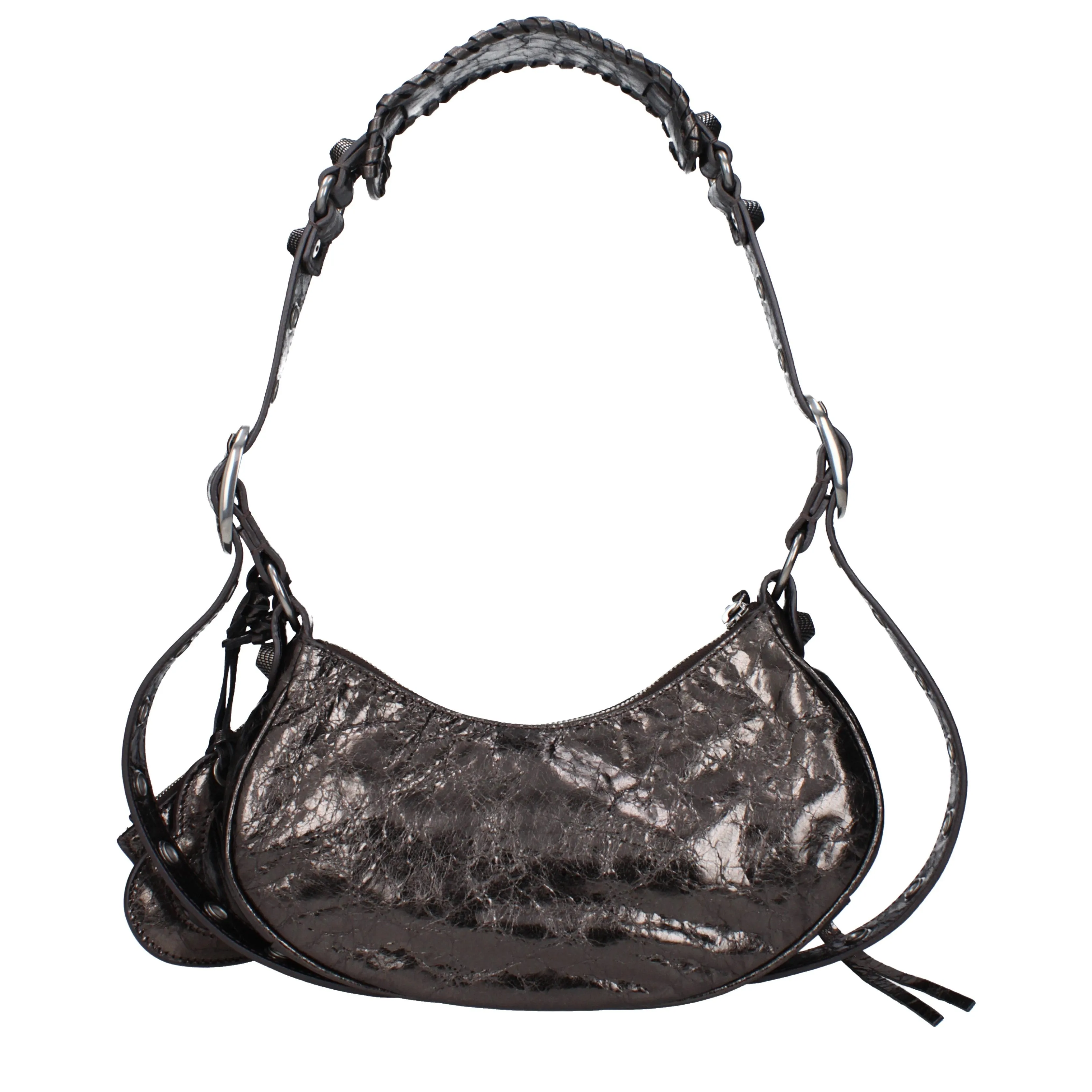 Balenciaga Shoulder Bags Women's Coddles Leather Brown/Bronze