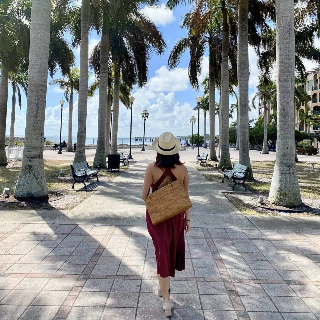 Bali Rattan Tote Bag