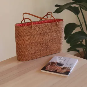 Bali Rattan Tote Bag