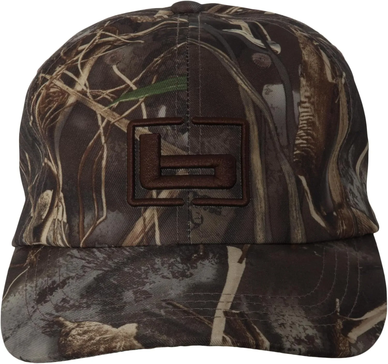Banded Camo Cotton Cap – Lightweight, Breathable Hunting Hat with Adjustable Fit & Pre-Curved Bill
