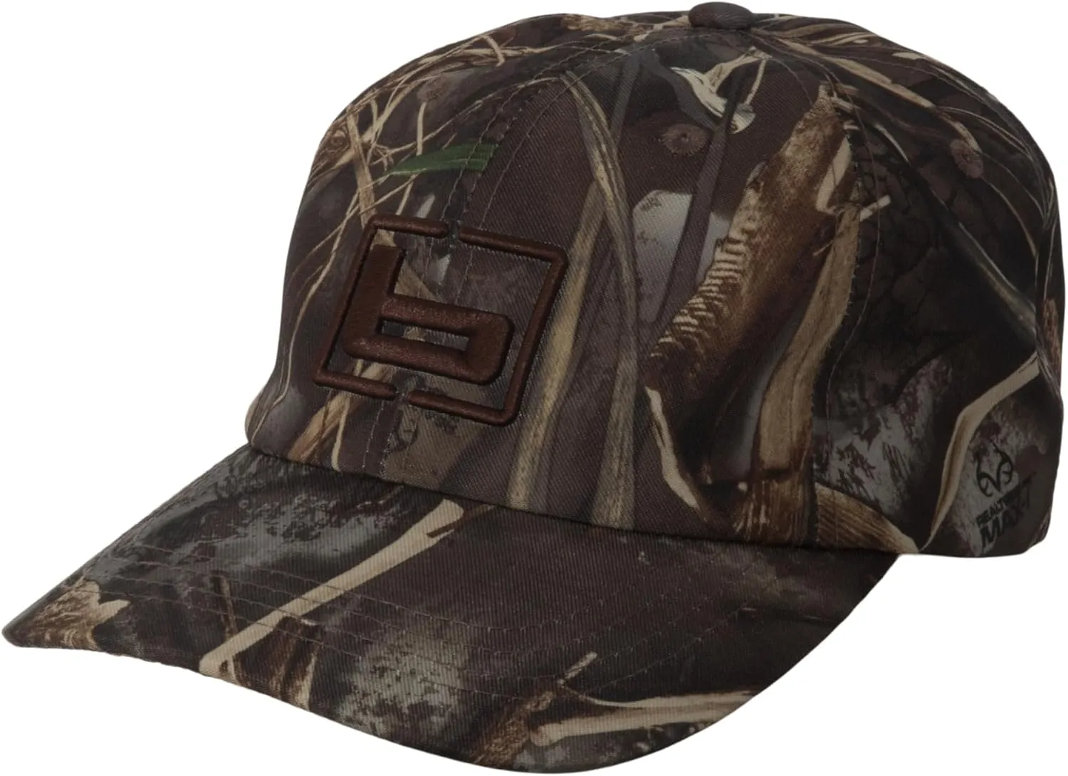 Banded Camo Cotton Cap – Lightweight, Breathable Hunting Hat with Adjustable Fit & Pre-Curved Bill