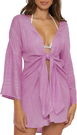 BECCA Women's Standard Radiance V-Neck Tunic, Casual, Beach Cover Ups