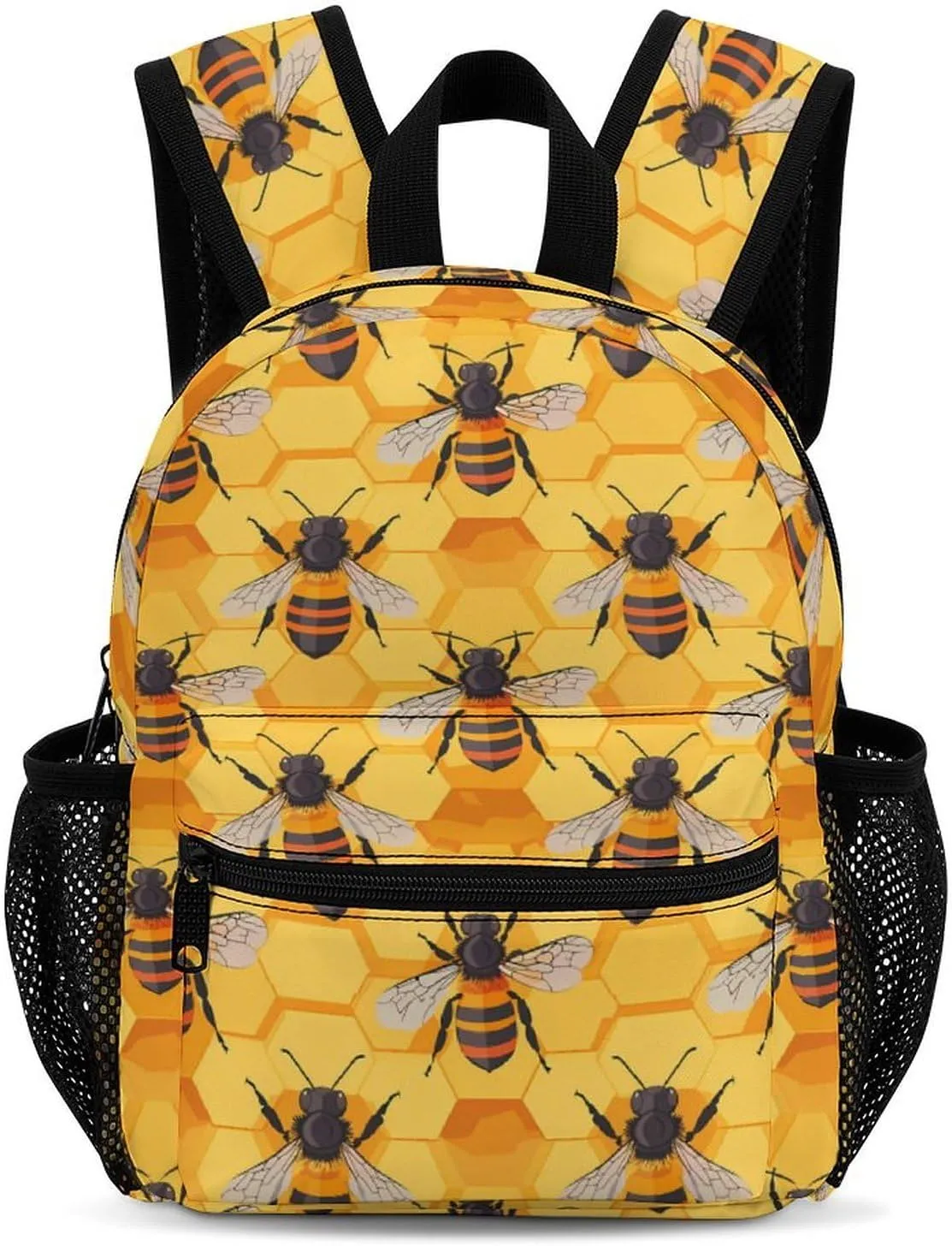 Bees Backpack Cute Laptop Bag Mini Shoulder Bags Travel Casual Daypacks 13 Inch