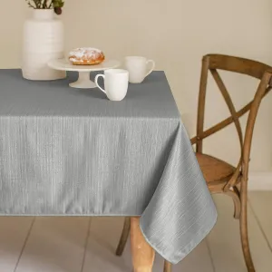 Benson Mills Nolita Metallic Tablecloth, 52-inch X 70-inch Oblong, Pewter