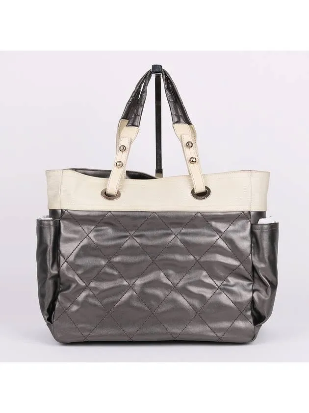 Biarritz Chanel tote and large bag Customer-first Flexible gray shoulder