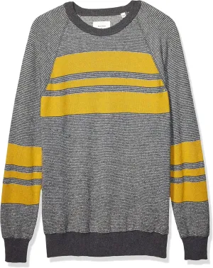 Billy Reid Men's Reversible Cotton Silk Long Sleeve Crew Neck Sweater