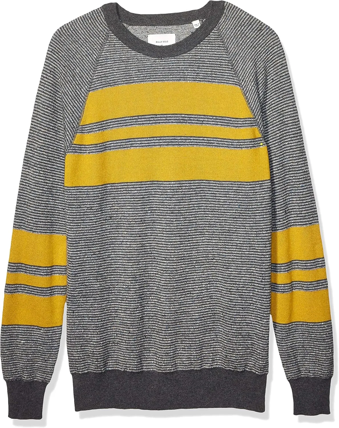 Billy Reid Men's Reversible Cotton Silk Long Sleeve Crew Neck Sweater