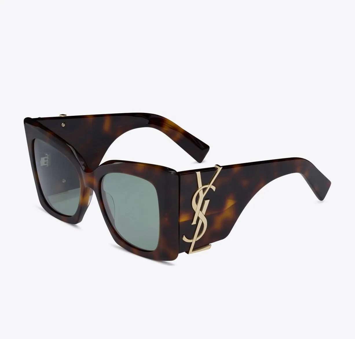 Blaze Cateye with frames oversized Quick turnaround Laurent Sunglasses Saint Price drop