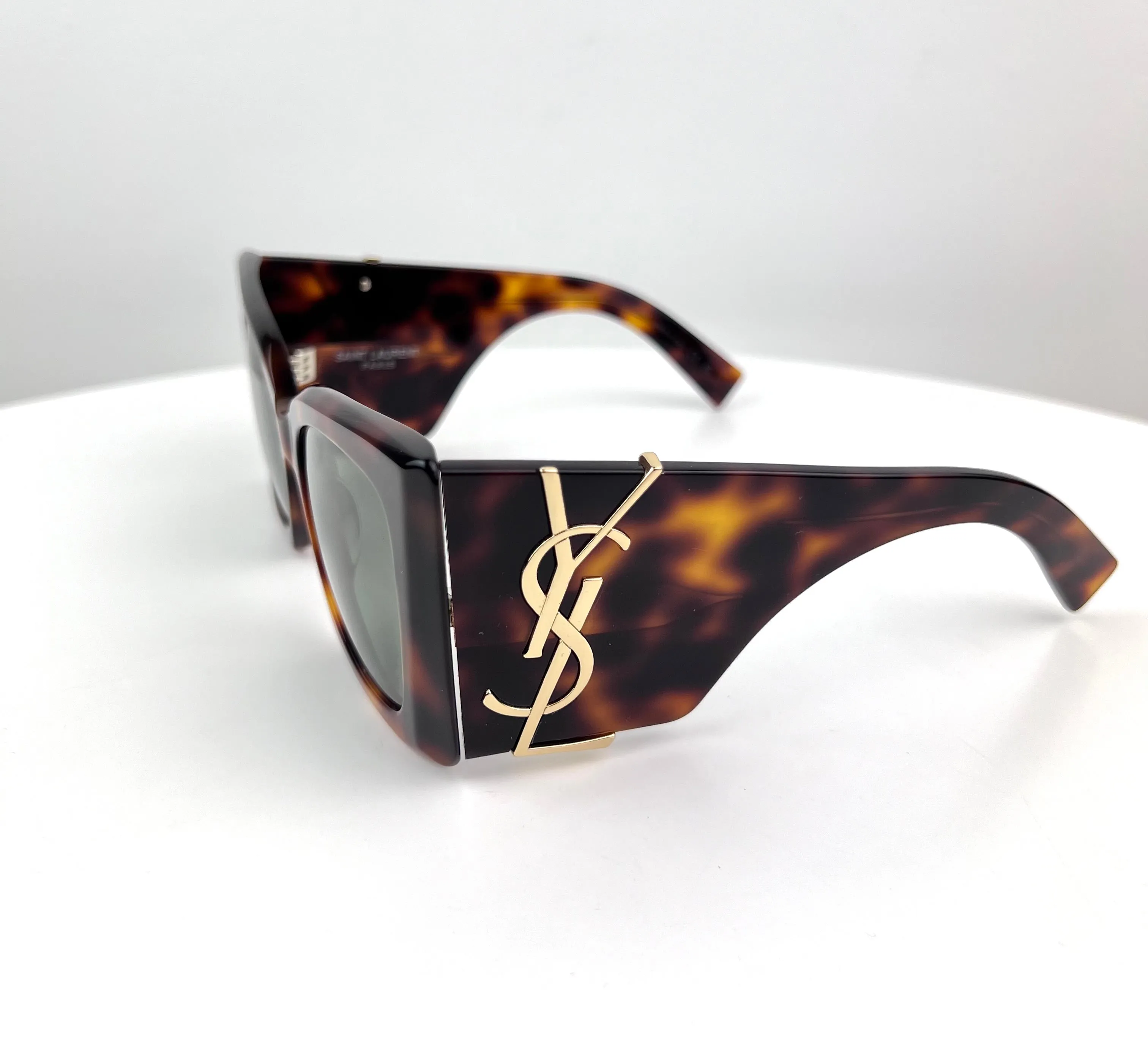 Blaze Cateye with frames oversized Quick turnaround Laurent Sunglasses Saint Price drop