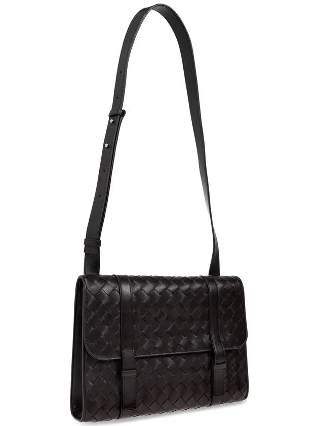 Bottega Veneta Bottega Veneta Shoulder Bag Piccolo Portfolio, Men's, Brown