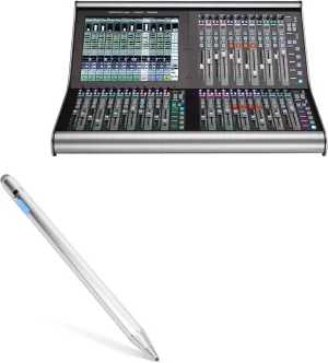 BoxWave Stylus Pen Compatible with Solid State Logic Expanders - AccuPoint Active Stylus, Electronic Stylus with Ultra Fine Tip - Metallic Silver