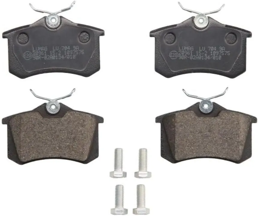 Breck 20961 00 704 00 Brake Pad Set, disc brake